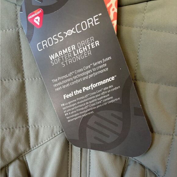 NWT Free People FP Movement Revolve All Prepped Ski Jacket In Greyed Olive - Picture 7 of 10